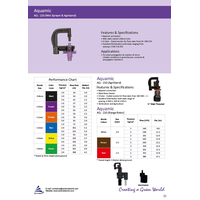 رشاش اكوا ميك بوار شامل الحربة والخرطوم ووصله التثبيت